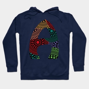 A ABoriginal Letter Hoodie